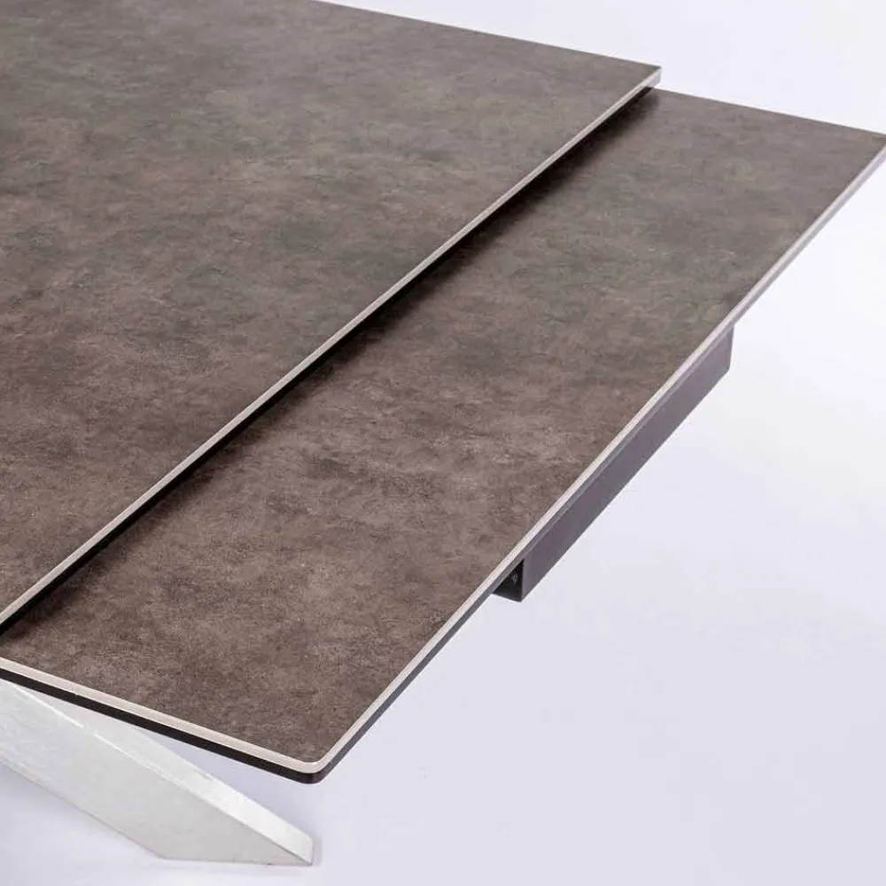 Viadurini Living Ausziehbare Esstische-Ausziehbarer Tisch Bis 240 cm mit Homemotion Keramikplatte - Avici