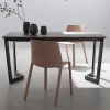 Viadurini Living Ausziehbare Esstische-Ausziehbarer Tisch bis 238 cm Moka Metall und HPL Made in Italy - Pablito
