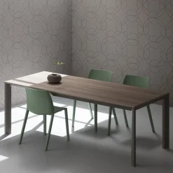 Viadurini Living Ausziehbare Esstische-Ausziehbarer Tisch bis 240 cm Platte aus farbigem HPL Made in Italy - Filiberto