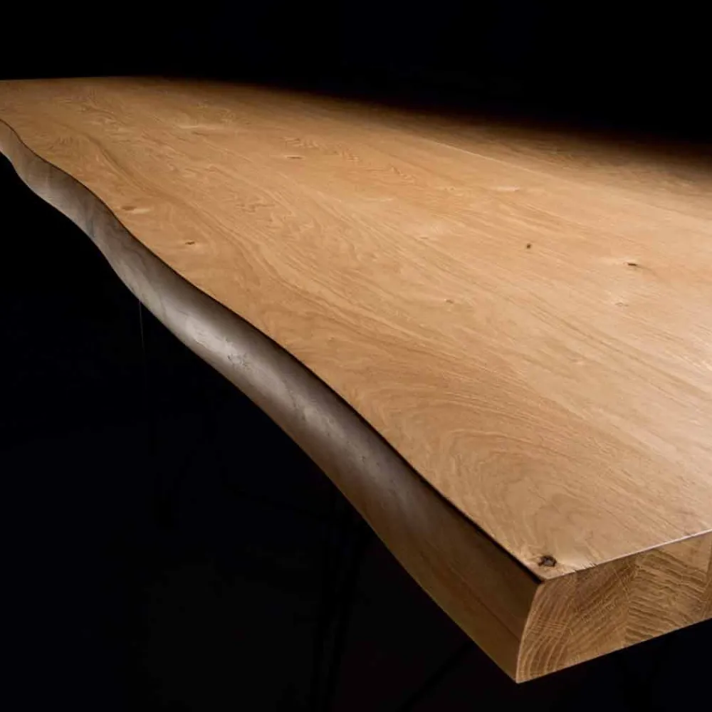 Viadurini Living Ausziehbare Esstische-Ausziehbarer Tisch bis 300 cm aus furniertem Holz Made in Italy – Ezzellino