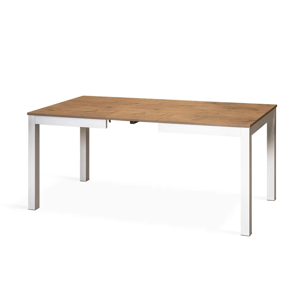 Viadurini Living Ausziehbare Esstische-Ausziehbarer Tisch bis 210 cm aus Melamin und Massivholz Made in Italy - Gustavo