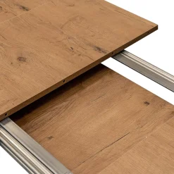 Viadurini Living Ausziehbare Esstische-Ausziehbarer Tisch bis 210 cm aus Melamin und Massivholz Made in Italy - Gustavo