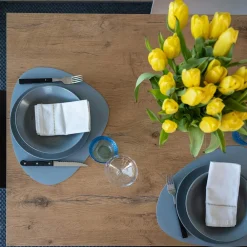 Viadurini Living Ausziehbare Esstische-Ausziehbarer Tisch bis 210 cm aus Melamin und Massivholz Made in Italy - Gustavo