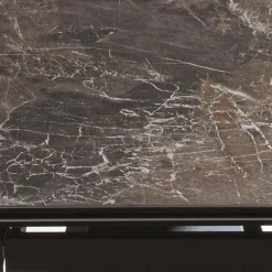 Viadurini Living Ausziehbare Esstische-Ausziehbarer Tisch bis 280 cm aus Stahl und mattem Keramikglas - Viterbo