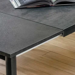 Viadurini Living Ausziehbare Esstische-Ausziehbarer Tisch Bis zu 240 cm mit Laminamplatte Made in Italy - Maltesisch
