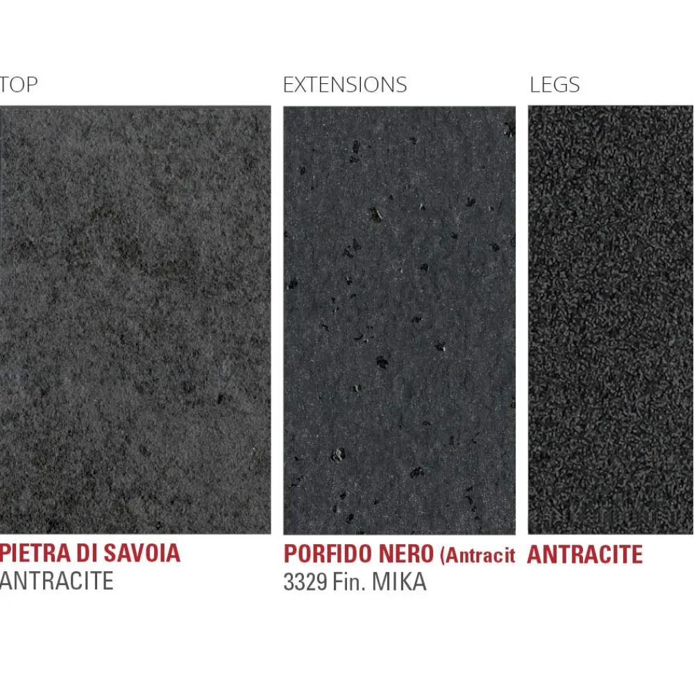 Viadurini Living Ausziehbare Esstische-Ausziehbarer Tisch Bis zu 240 cm mit Laminamplatte Made in Italy - Maltesisch