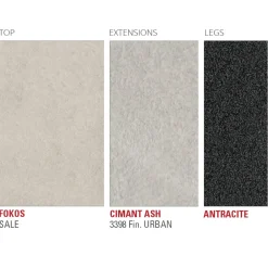 Viadurini Living Ausziehbare Esstische-Ausziehbarer Tisch Bis zu 240 cm mit Laminamplatte Made in Italy - Maltesisch