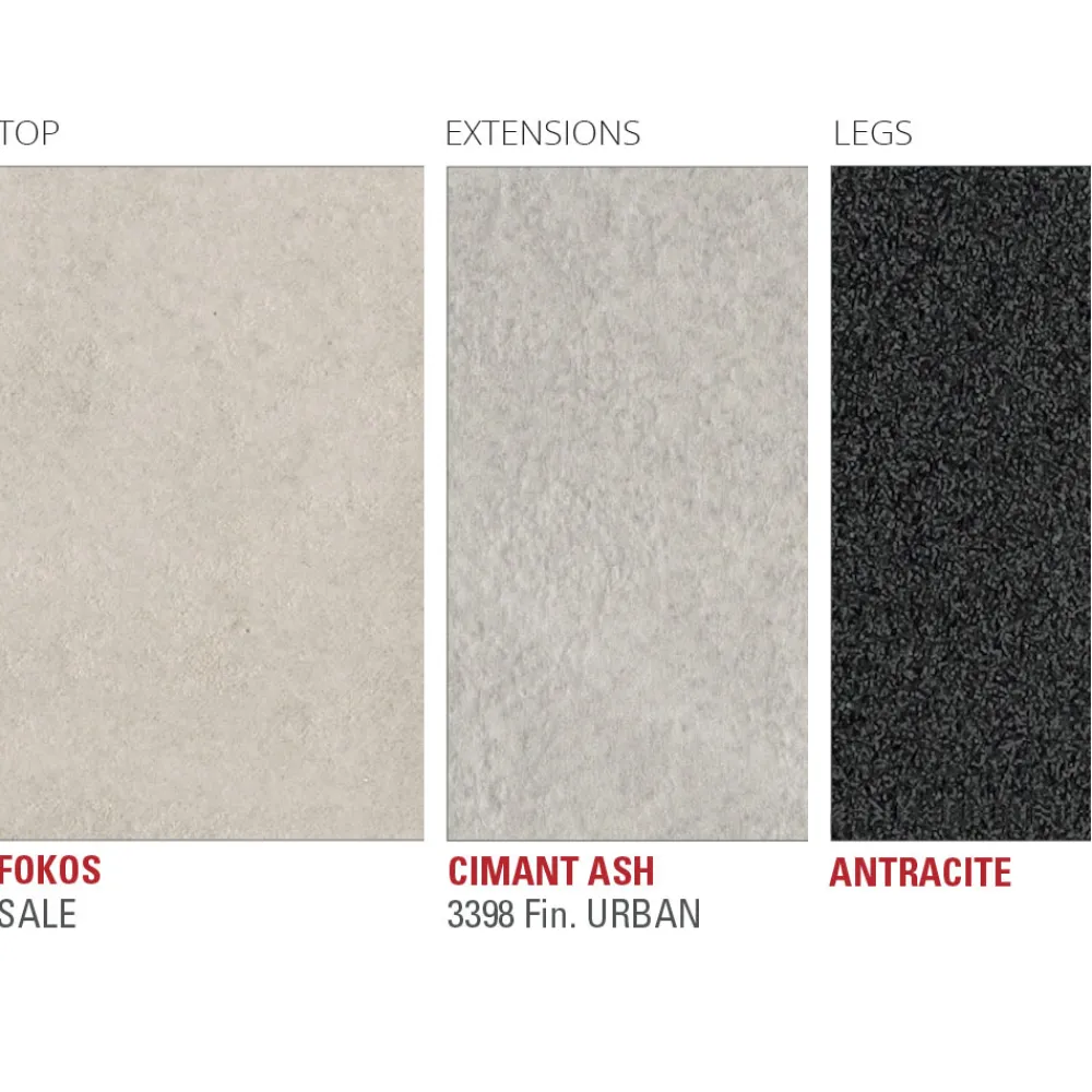 Viadurini Living Ausziehbare Esstische-Ausziehbarer Tisch Bis zu 240 cm mit Laminamplatte Made in Italy - Maltesisch