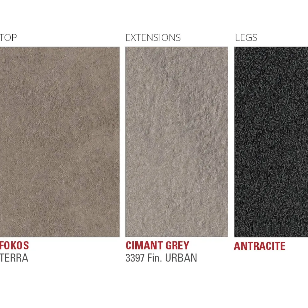 Viadurini Living Ausziehbare Esstische-Ausziehbarer Tisch Bis zu 240 cm mit Laminamplatte Made in Italy - Maltesisch