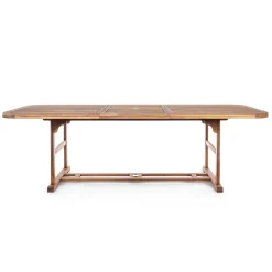 Viadurini in the Garden Gartentische Aus Teakholz-Ausziehbarer Tisch Bis zu 240 cm in Gartenholz, von Design - Roxen