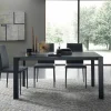 Viadurini Living Ausziehbare Esstische-Ausziehbarer Tisch Bis zu 250 cm mit Glasplatte Made in Italy - Pitagora