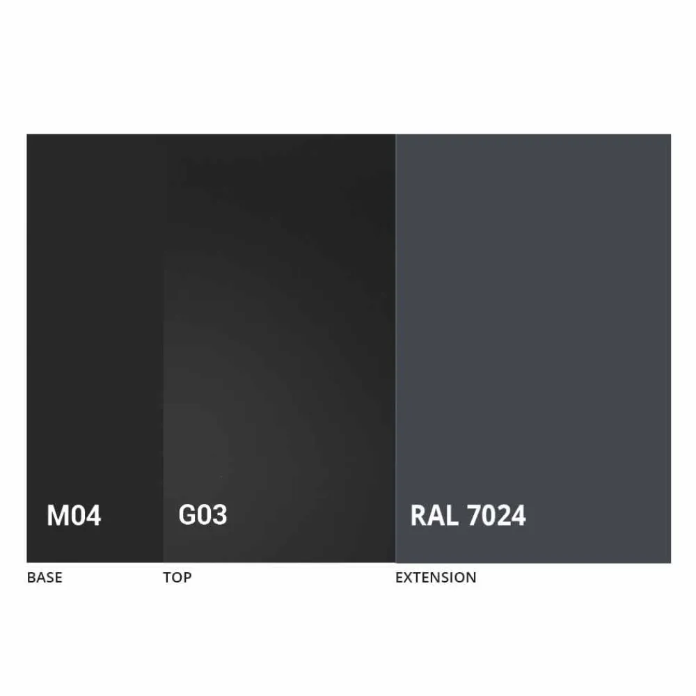 Viadurini Living Ausziehbare Esstische-Ausziehbarer Tisch Bis zu 250 cm mit Glasplatte Made in Italy - Pitagora