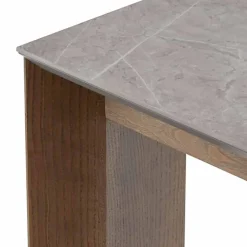 Viadurini Living Ausziehbare Esstische-Ausziehbarer Tisch Bis zu 300 cm in Keramik- und Holzbeinen - Ipanemo