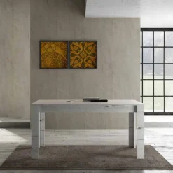 Viadurini Living Ausziehbare Esstische-Ausziehbarer Tisch bis zu 185 cm Made in Italy Melamine Design - Ketra