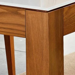 Viadurini Living Esstische Nach Mass|Ausziehbare Esstische-Ausziehbarer Tisch bis zu 270 cm aus Glas und Eschenholz Made in Italy - Homer