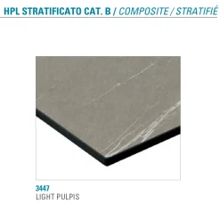 Viadurini Living Ausziehbare Esstische-Ausziehbarer Tisch bis zu 300 cm aus geschichtetem HPL Made in Italy - Bastiano