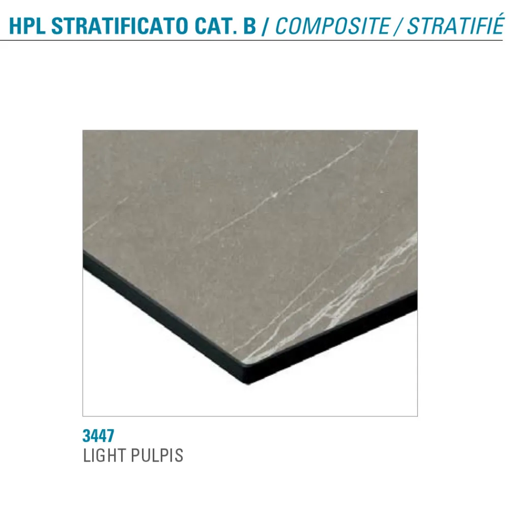 Viadurini Living Ausziehbare Esstische-Ausziehbarer Tisch bis zu 300 cm aus geschichtetem HPL Made in Italy - Bastiano