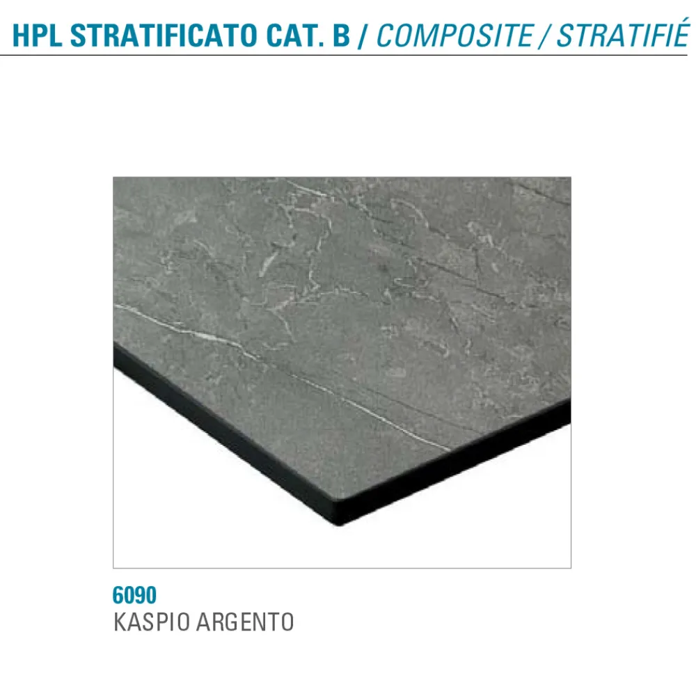 Viadurini Living Ausziehbare Esstische-Ausziehbarer Tisch bis zu 300 cm aus geschichtetem HPL Made in Italy - Bastiano