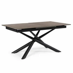 Viadurini Living Ausziehbare Esstische-Ausziehbarer Tisch Bis zu 220 cm in Keramik und Stahl Homemotion - Brianza