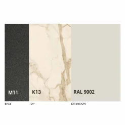 Viadurini Living Ausziehbare Esstische-Ausziehbarer Tisch bis zu 2,8 Meter mit Keramikplatte Made in Italy - Paoluccio