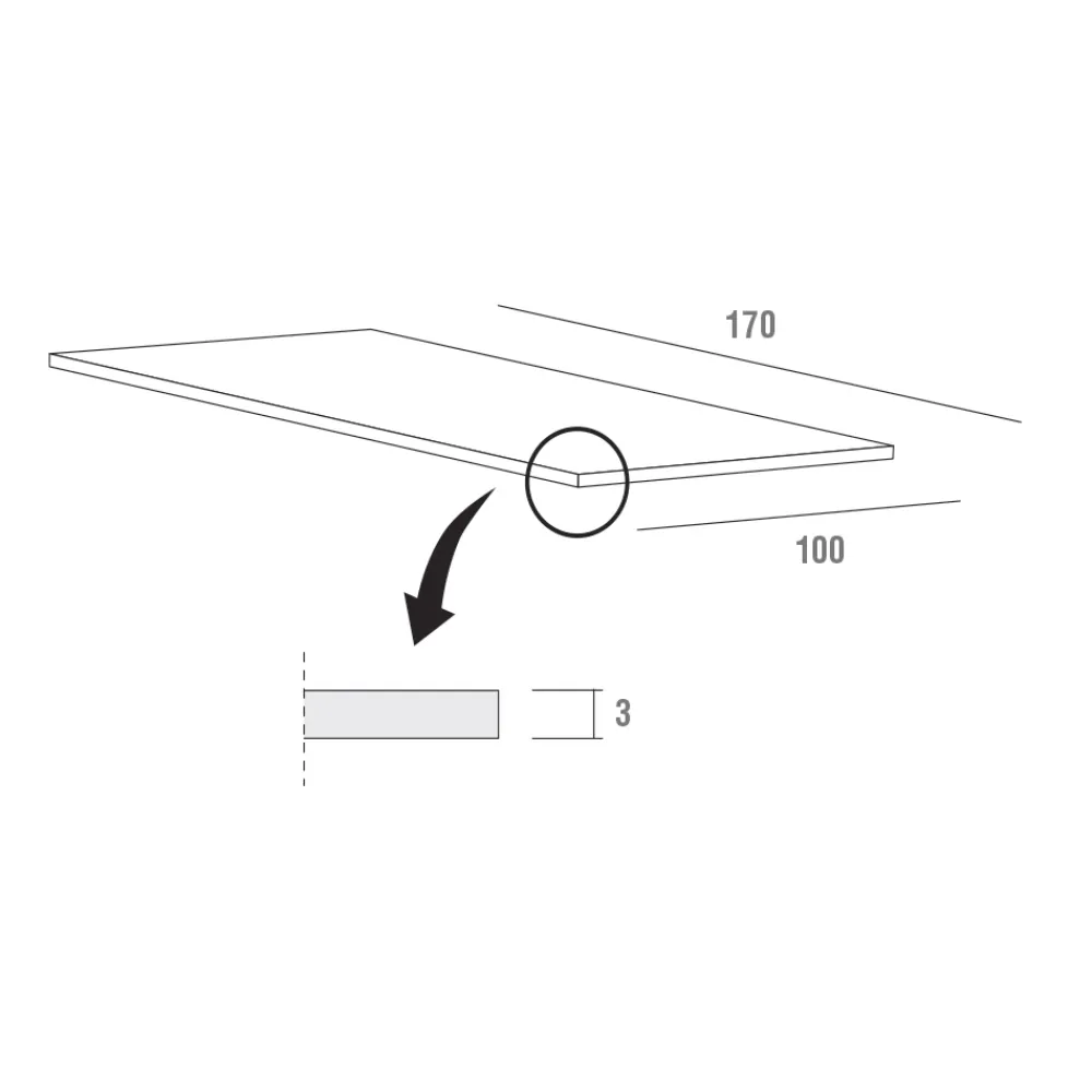 Viadurini Living Ausziehbare Esstische-Ausziehbarer Tisch Bis zu 280 cm in Fenix Made in Italy, Precious - Aresto