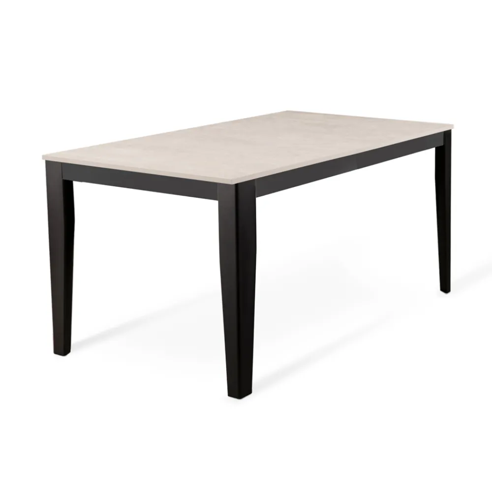 Viadurini Living Ausziehbare Esstische-Ausziehbarer Tisch bis zu 316 cm in Melamin und Metallgestell – Weihrauch