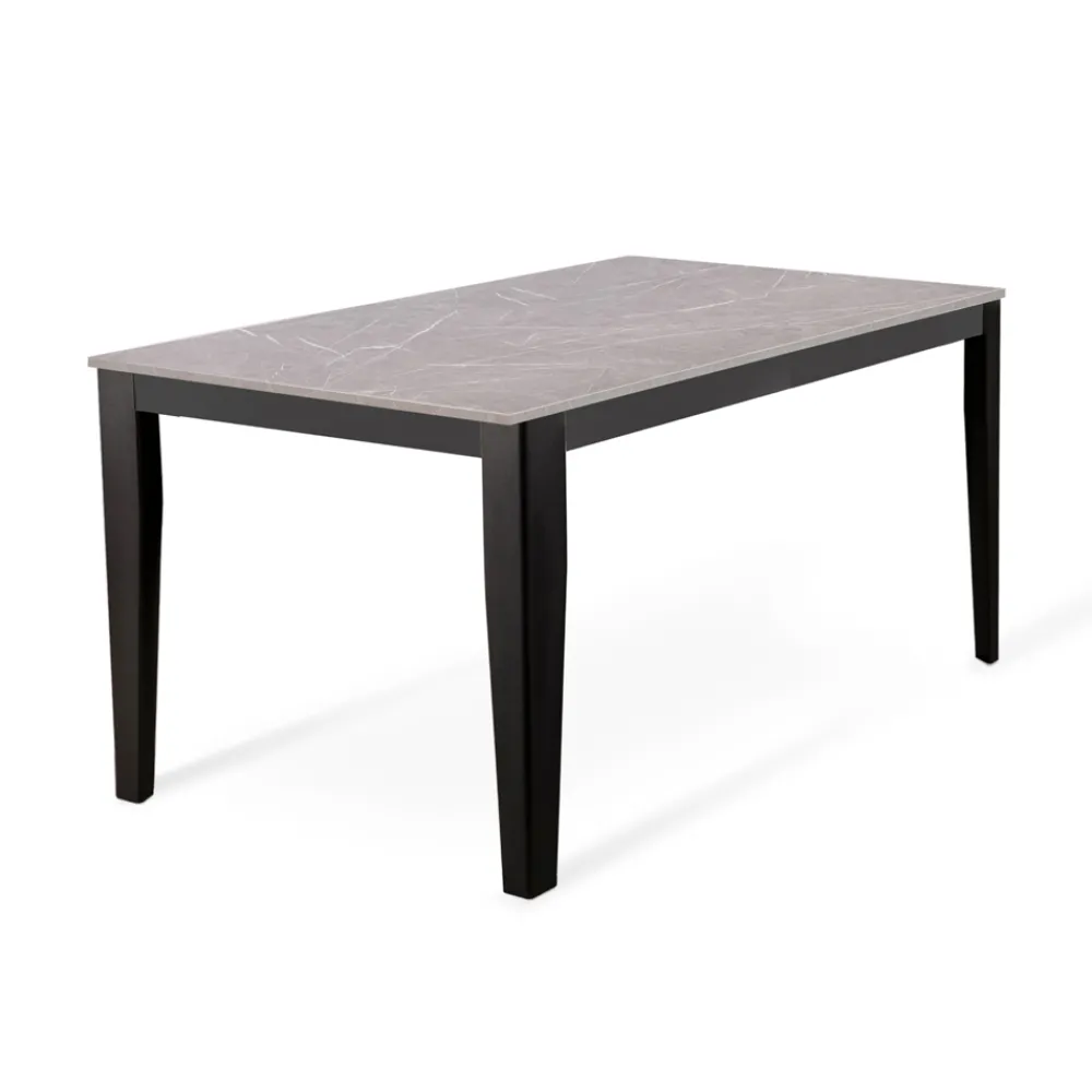 Viadurini Living Ausziehbare Esstische-Ausziehbarer Tisch bis zu 316 cm in Melamin und Metallgestell – Weihrauch