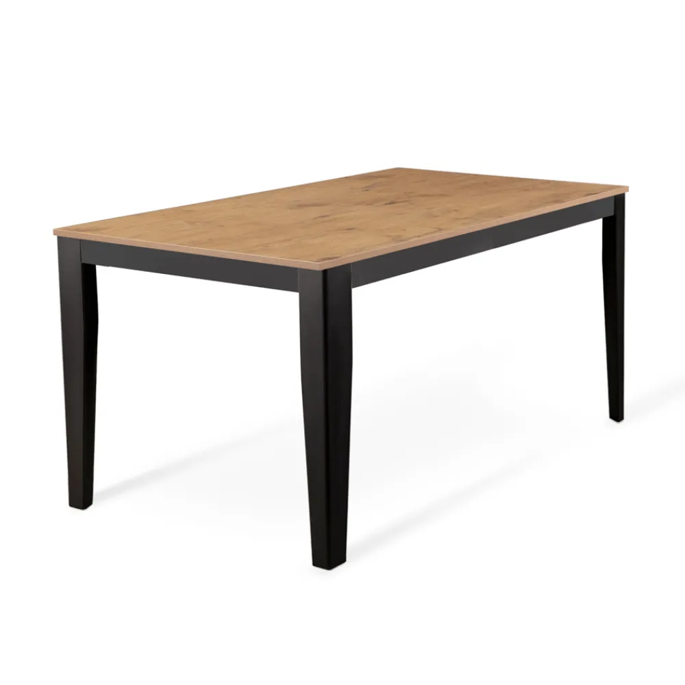 Viadurini Living Ausziehbare Esstische-Ausziehbarer Tisch bis zu 316 cm in Melamin und Metallgestell – Weihrauch