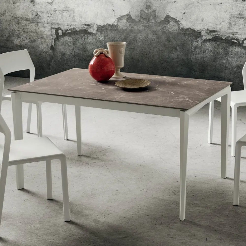 Viadurini Living Ausziehbare Esstische-Ausziehbarer Tisch Bis zu 240 cm mit HPL-Platte Made in Italy - Fantastisch