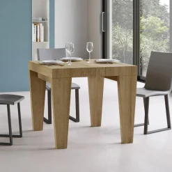 Viadurini Living Ausziehbare Esstische-Ausziehbarer Tisch, erhältlich in verschiedenen Ausführungen, hergestellt in Italien – Mountain