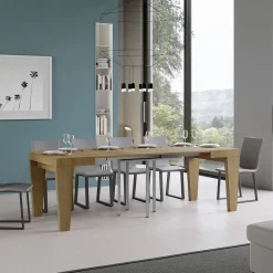 Viadurini Living Ausziehbare Esstische-Ausziehbarer Tisch, erhältlich in verschiedenen Ausführungen, hergestellt in Italien – Mountain