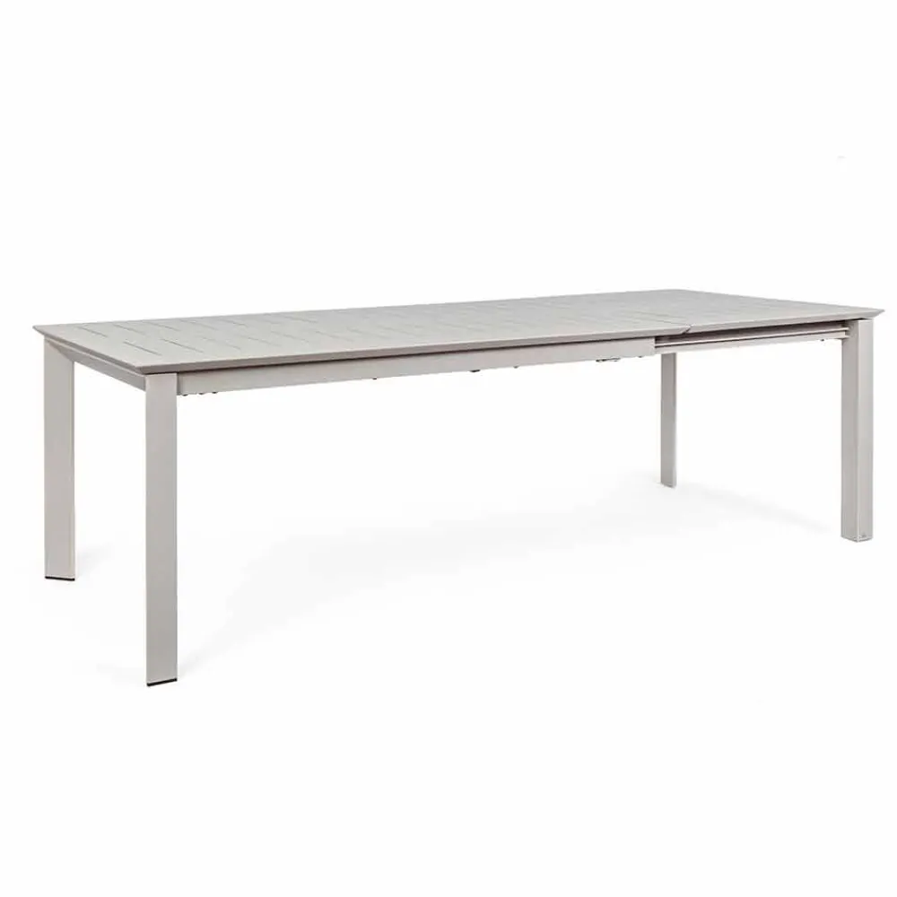 Viadurini in the Garden Gartentische Aus Aluminium|Ausziehbare Gartentische-Ausziehbarer Tisch im Freien Bis zu 240 cm in Aluminium Homemotion - Casper