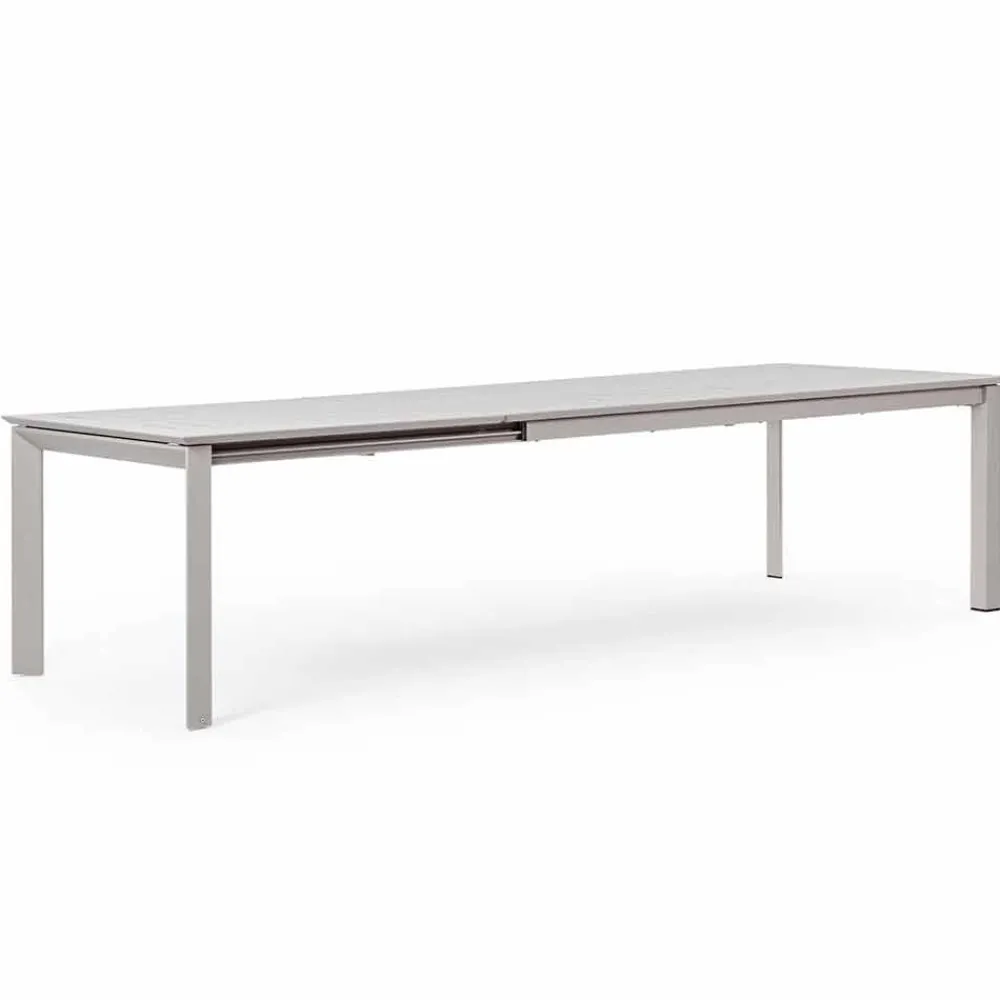 Viadurini in the Garden Gartentische Aus Aluminium|Ausziehbare Gartentische-Ausziehbarer Tisch im Freien aus modernem Aluminium Homemotion - Casper