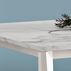 Viadurini Living Ausziehbare Esstische-Ausziehbarer Tisch mit Melaminplatte und Metallgestell - Ariel