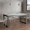 Viadurini Living Ausziehbare Esstische-Ausziehbarer Tisch mit modernem Design aus Melaminholz - Badesi