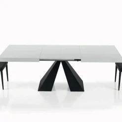 Viadurini Living Ausziehbare Esstische-Ausziehbarer Tisch mit zentraler Öffnung und klappbarer Kante, hergestellt in Italien – Dalmatiner