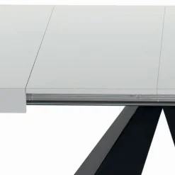 Viadurini Living Ausziehbare Esstische-Ausziehbarer Tisch mit zentraler Öffnung und klappbarer Kante, hergestellt in Italien – Dalmatiner