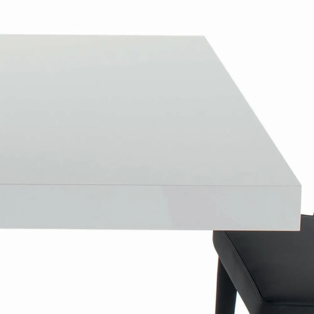 Viadurini Living Ausziehbare Esstische-Ausziehbarer Tisch mit zentraler Öffnung und klappbarer Kante, hergestellt in Italien – Dalmatiner