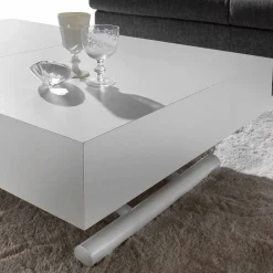 Viadurini Living Tisch Höhenverstellbar-Ausziehbarer Tisch, von Beistelltisch zu Esstisch Gilmore