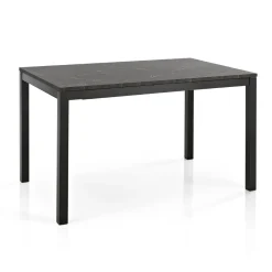 Viadurini Living Ausziehbare Esstische-Ausziehbarer Wohnzimmertisch mit Melaminplatte und Metallbeinen - Shaila