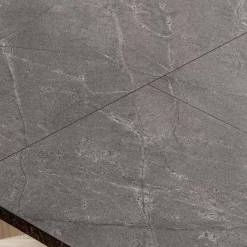 Viadurini Living Ausziehbare Esstische-Ausziehbarer Wohnzimmertisch 260 oder 300 cm aus Metall und HPL - Borgo