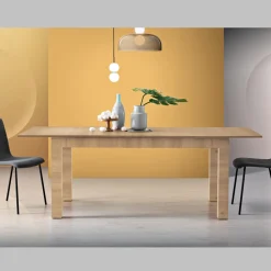 Viadurini Living Ausziehbare Esstische-Ausziehbarer Wohnzimmertisch aus Melamin Made in Italy - Ondine