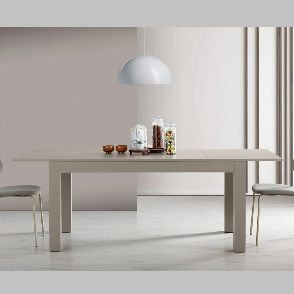 Viadurini Living Ausziehbare Esstische-Ausziehbarer Wohnzimmertisch aus Melamin Made in Italy - Ondine
