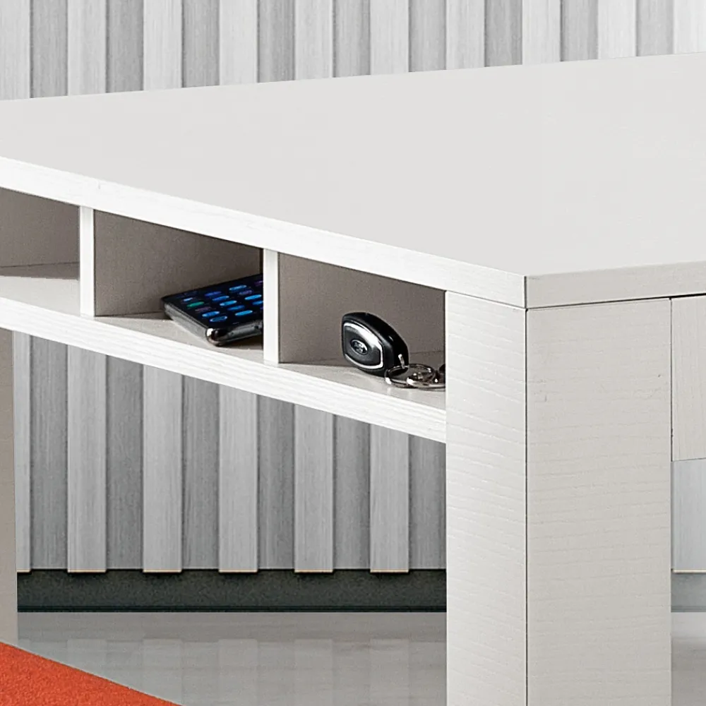 Viadurini Living Ausziehbare Esstische-Ausziehbarer Wohnzimmertisch aus Melamin Made in Italy - Ondine