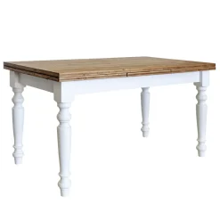 Viadurini Living Ausziehbare Esstische|Esstische Nach Mass-Ausziehbarer Wohnzimmertisch aus nordischer Tanne Made in Italy - Benidorm