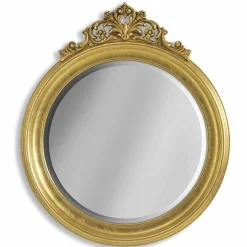 Viadurini Classic Wandspiegel-Ayous Holz und Harz Fries Wandspiegel, handgefertigt in Italien Elia