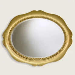 Viadurini Classic Wandspiegel-Ayous Holz Wandspiegel handgefertigt in Italien Franco