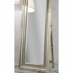 Viadurini Classic Standspiegel-Ayous Holzfußbodenspiegel mit Sockel made in Italy Jonni