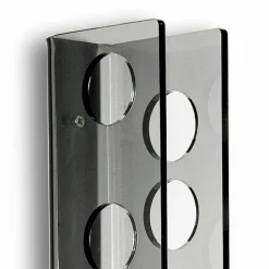 Viadurini Living Design Weinregal-Baby small smoked Wandlampenhalter L6xH60xP11cm, modernes Design