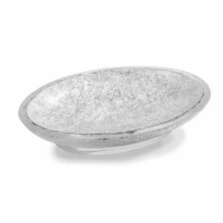 Viadurini Bathroom Badzubehör-Badaccessoires aus harzbeschichtetem Blattsilber - Argentine